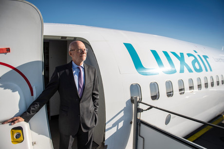 Adrien Ney poursuivait une carrière dans le secteur bancaire, avant de basculer dans l’aéronautique et de redonner un nouveau dynamisme à la compagnie aérienne nationale depuis son arrivée, en 2005, chez Luxair. (Photo: Anthony Dehez)