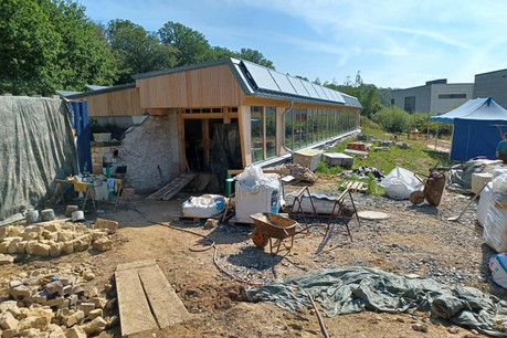 L’Äerdschëff est un projet pilote dont le chantier ne ressemble à aucun autre. (Photo: Äerdschëff)