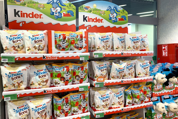 Neuf produits Kinder du fabricant Ferrero ont été rappelés pour suspicion de salmonelle. (Photo: Catherine Kurzawa/Paperjam)