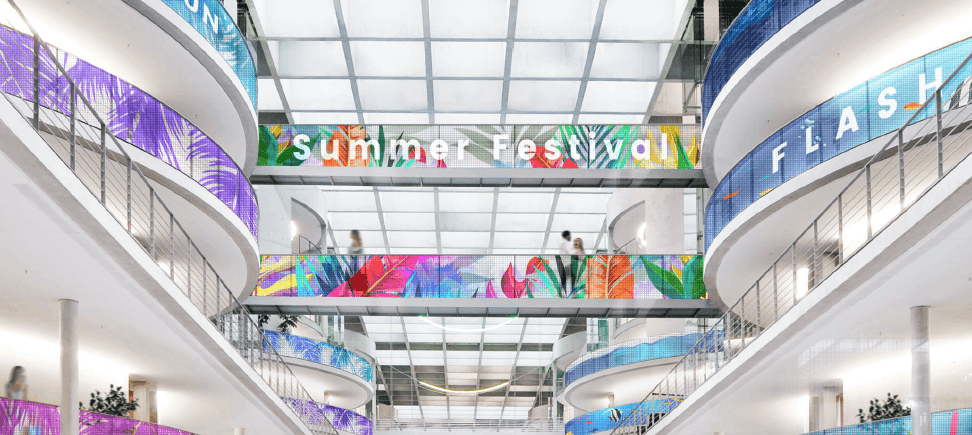 Les écrans LED offrent de multiples solutions pour communiquer. (Photo: VMP)