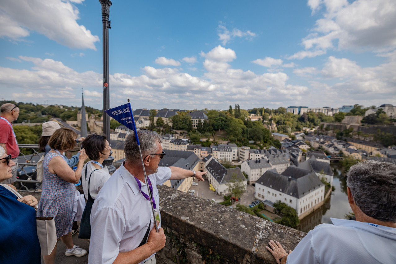 Les visites guidées ont permis à 51.246 touristes de découvrir la ville de Luxembourg. (Photo: LCTO)