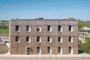 The Dellizotti S.A. headquarters in Bettembourg, winner of sub-category M within the ‘Building Sustainability’ category at the 2026 Luxembourg Architecture Award.  (Photo: PANCAKE! Photographie)
