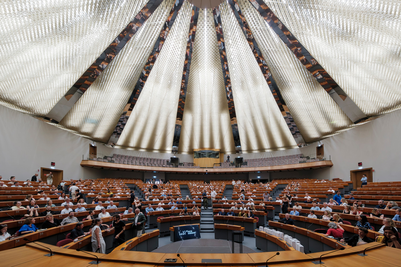 A view of the Hemicycle during the Luxembourg Architecture Award ceremony on 25 June 2026. (Photo: PANCAKE! Photographie)