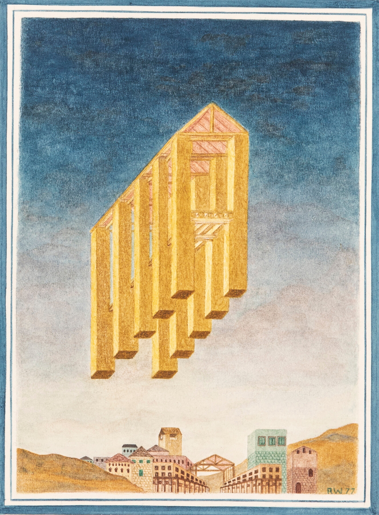 Hamed Khosravi has won an award for ‘The Architecture of Dreams: Work of Rita Wolff’, an exploration of the poetic vision of the Luxembourgish artist Rita Wolff. (Photo: Lydia Evans)