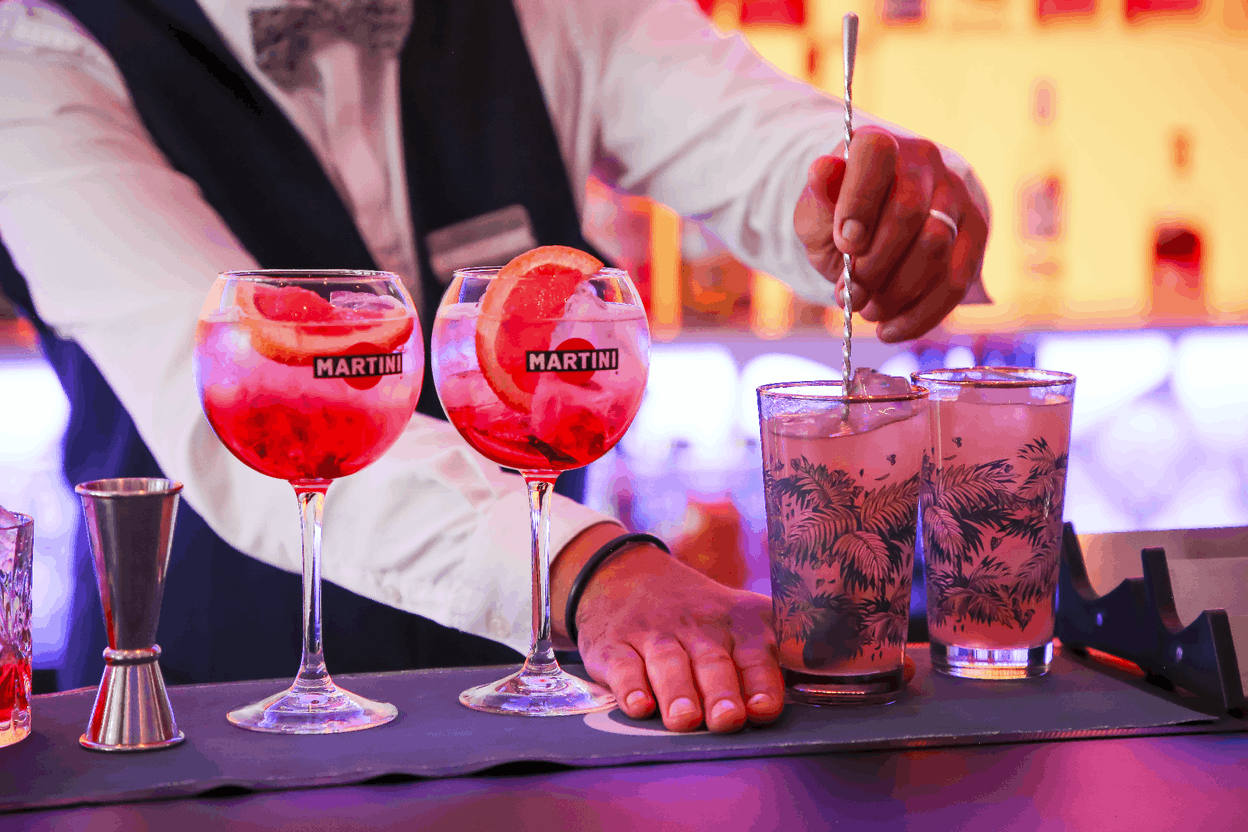 Une belle sélection de cocktails en mode Happy Hours. (Photo : Le Royal)