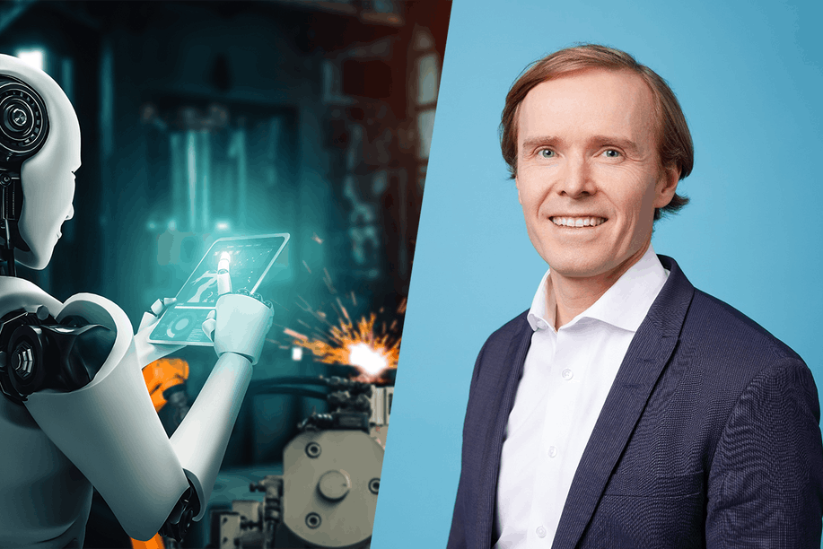 In the venture capital space, “most companies will fail, but if you manage to invest in one or two of the category leaders, you will generate venture-type returns,” said Johannes Virkkunen, head of technology investments (equity) at the European Investment Fund during an interview in March 2026.  Photo: Shutterstock. EIF, Montage: Paperjam