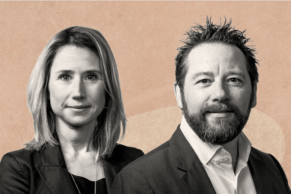 Mélanie Archen, Executive Officer & Pierre Gillet, Head of Digital Skills Training at CNFPC (Photo: Crossfire for Maison Moderne)