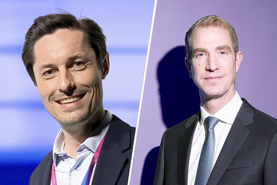 Florian Graillot, co-founder of the Astorya.vc fund, and Vincent Arnal, CIO of Axa Luxembourg. Photos: Patricia Pitsch/Paperjam