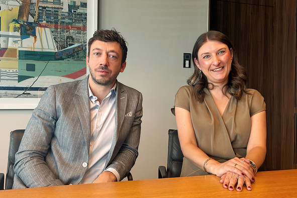 Xavier Mangeard, counsel in investment management practice at Arendt and Corinne Prinz, partner and Ucits expert at Arendt. (Photo: Paperjam)