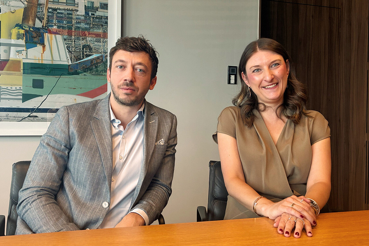 Xavier Mangeard, counsel in investment management practice at Arendt and Corinne Prinz, partner and Ucits expert at Arendt. (Photo: Paperjam)