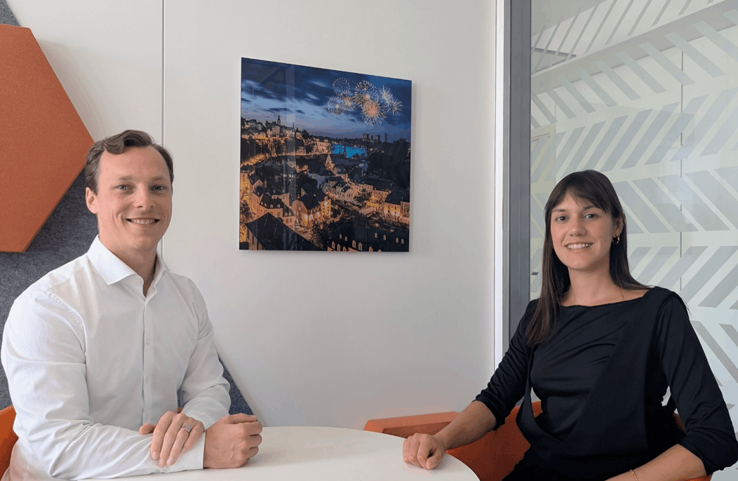 William Klein, Senior Consultant & Eleonore Ninove, Manager. Avantage Reply