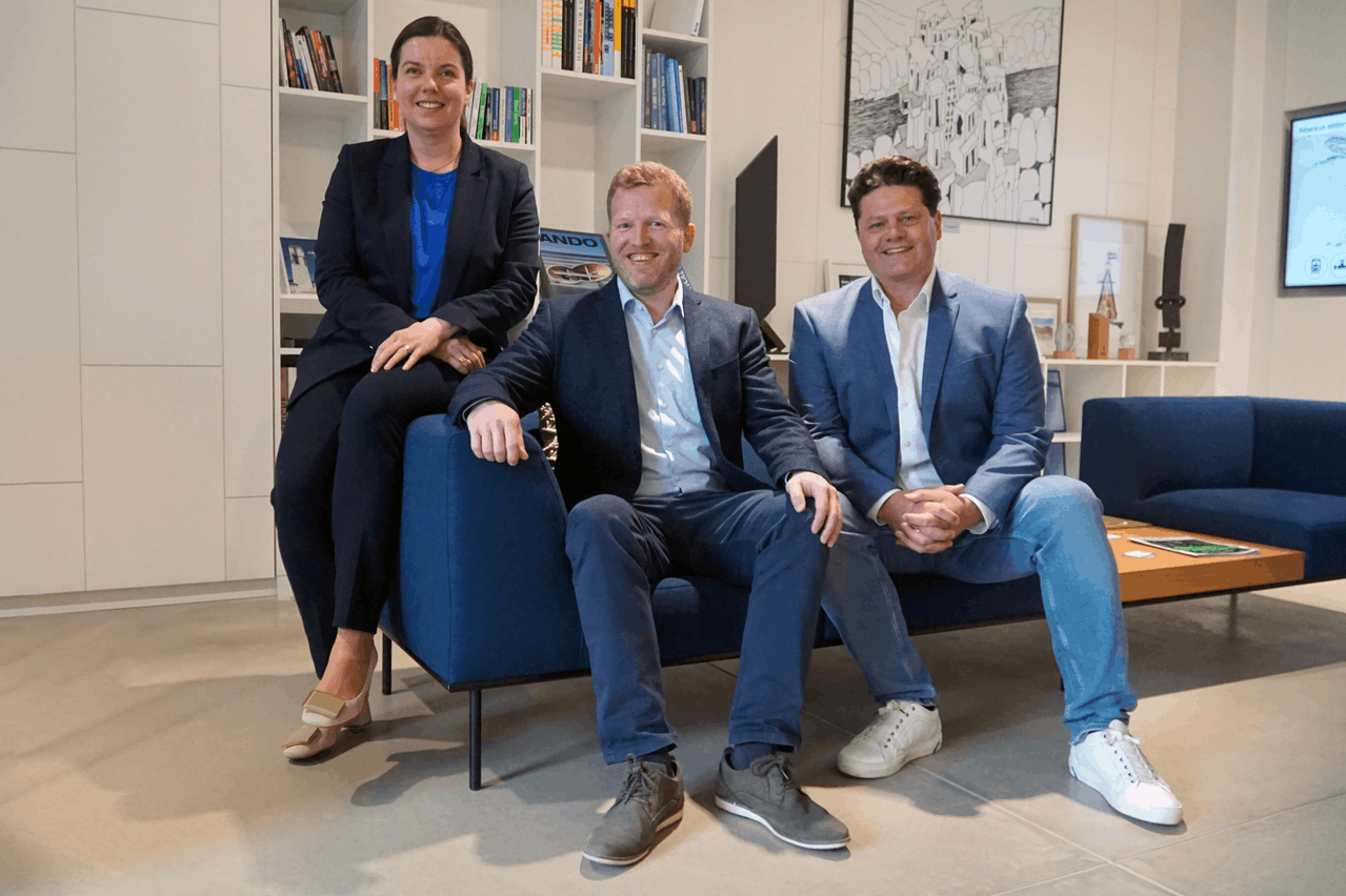 Anni Berg, Daniel Baum et David Henschen © Schroeder & Associés Credit: © Schroeder & Associés