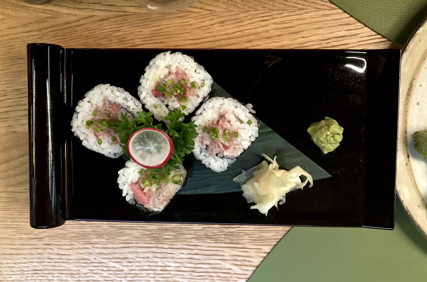Makis with tuna tartar. Photo: Céline Coubray