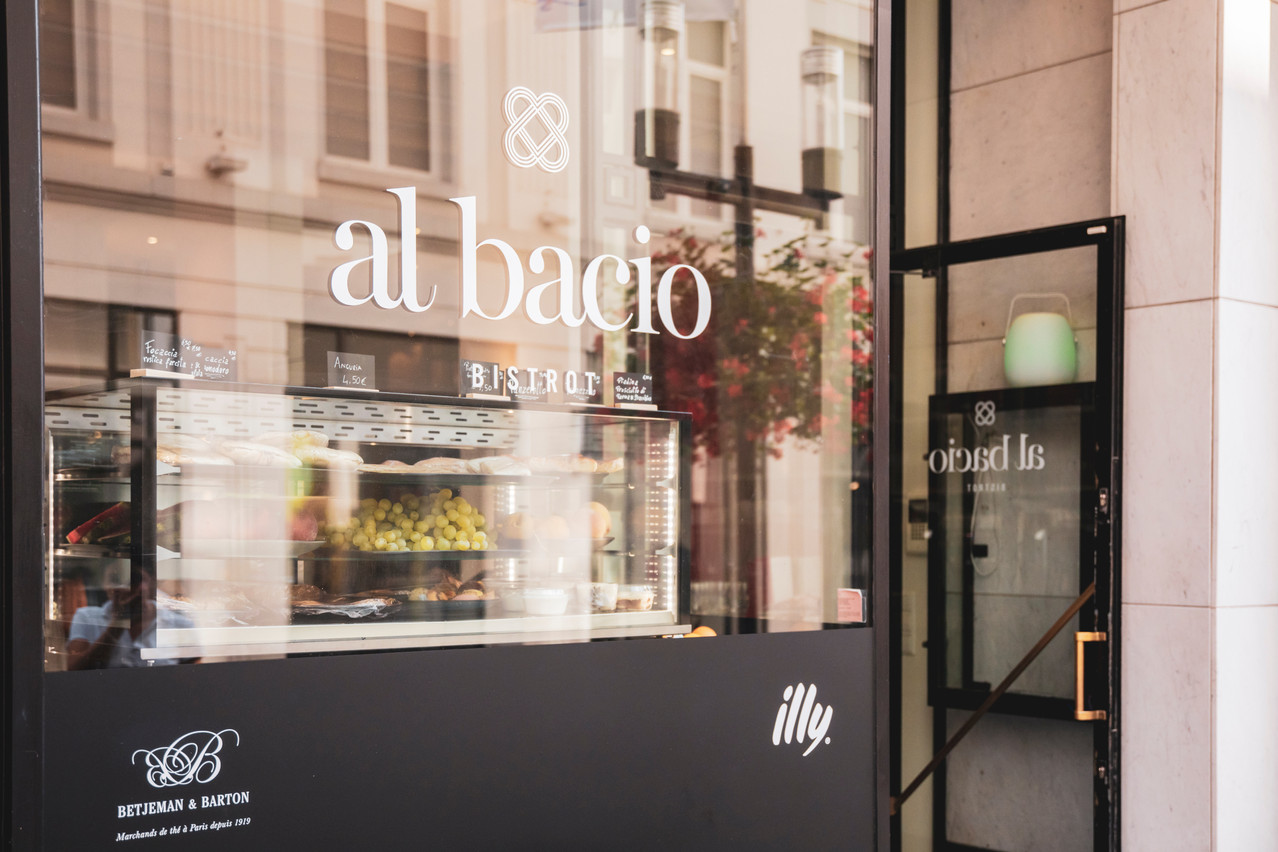 Le restaurant Al Bacio s’est doté d’une seconde adresse très centrale, rue Philippe II. Photo: Maison Moderne