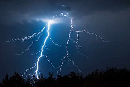 Les orages pourraient être accompagnés de fortes rafales de vent. (Photo: Shutterstock)