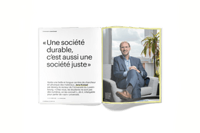 Jens Kreisel: «Une société durable, c’est aussi une société juste» (Photo: Romain Gamba)