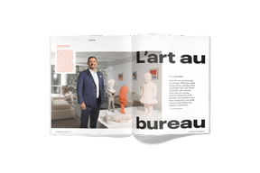 Découvrez des bureaux au Luxembourg où l’art est présent. (Photos: Guy Wolff)