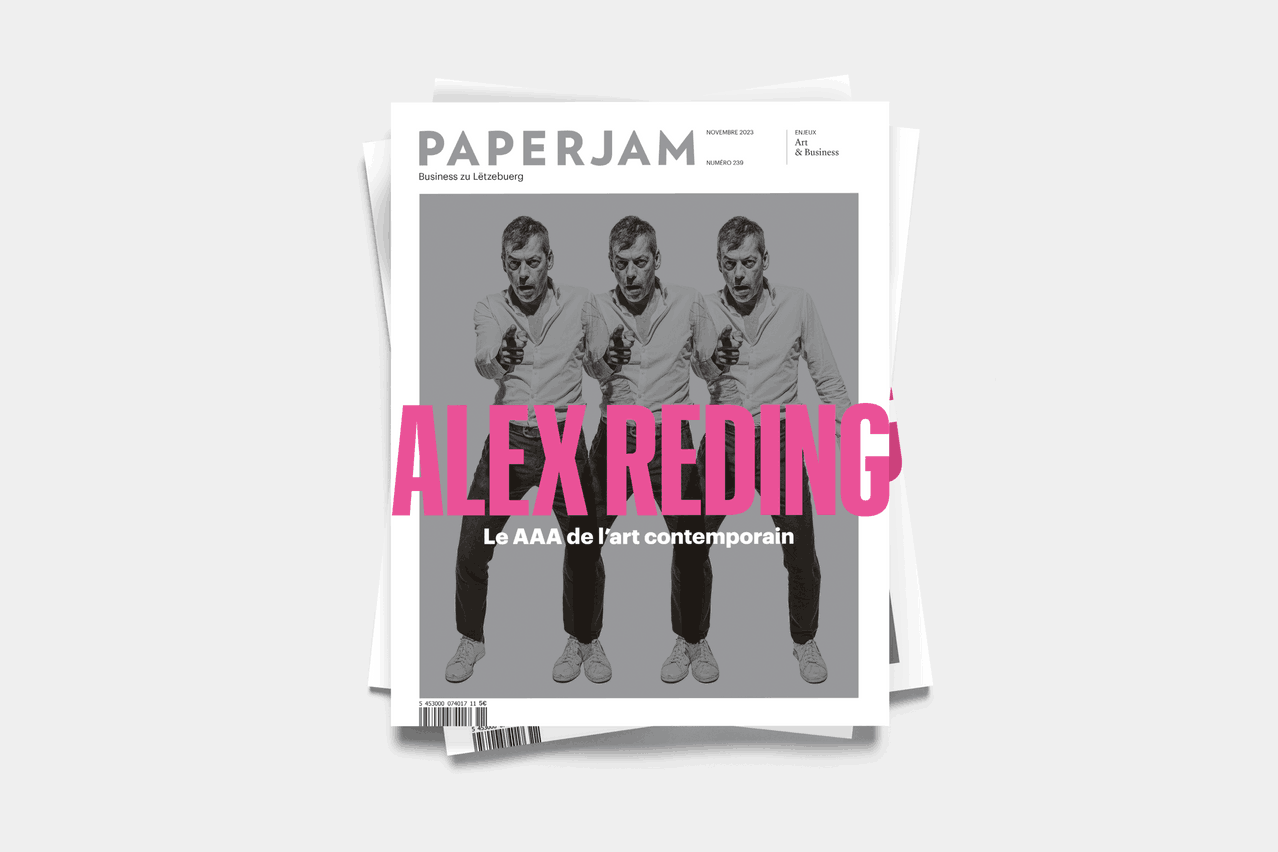 Alex Reding fait la une du nouveau Paperjam. (Photo: Guy Wolff/Maison Moderne, Cover: Serge Ricco)