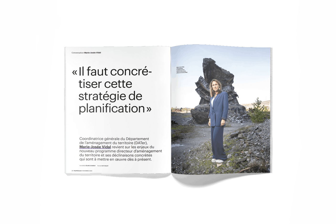 Marie-Josée Vidal: «Il faut concrétiser cette stratégie de planification» (Photo: Guy Wolff)