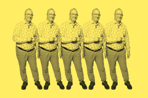 Arsène Schussler at Luxembourg Art Week. Photo: Maison Moderne