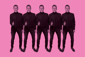 Marc Thewes at Luxembourg Art Week. Photo: Maison Moderne