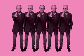 Nicolas Graas at Luxembourg Art Week. Photo: Maison Moderne