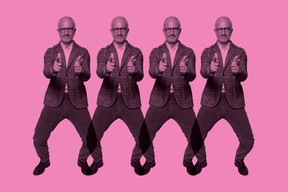 Patrick Lesage at Luxembourg Art Week. Photo: Maison Moderne