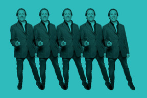 Robert Reis at Luxembourg Art Week. Photo: Maison Moderne