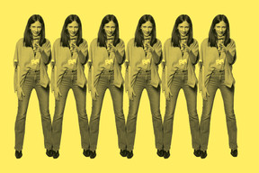 Anna Katina at Luxembourg Art Week. Photo: Maison Moderne