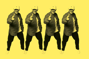 Charly Schwarz at Luxembourg Art Week. Photo: Maison Moderne