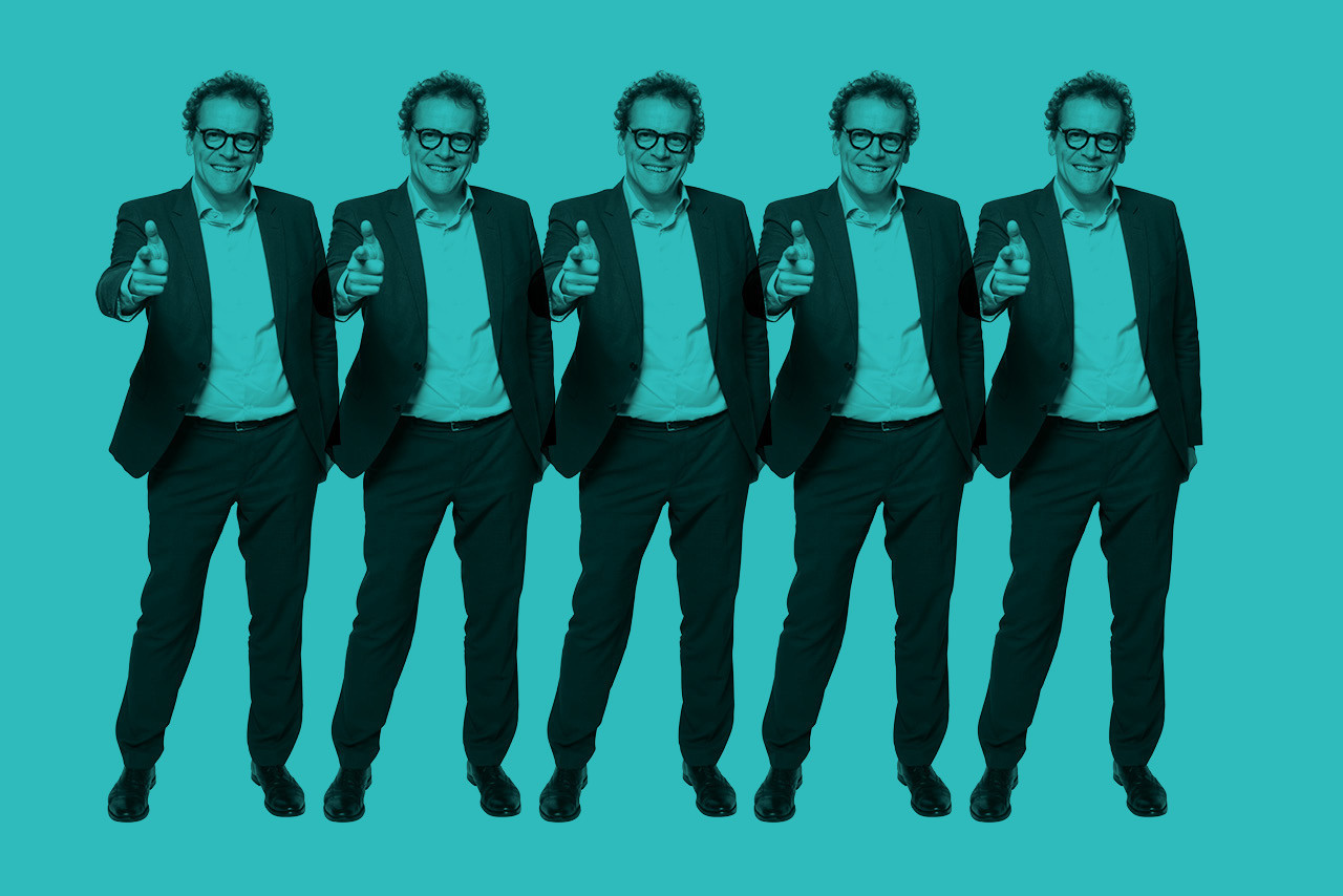 Thierry Glaesener at Luxembourg Art Week. Photo: Maison Moderne