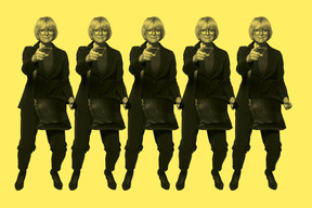 Christiane Brandy at Luxembourg Art Week. Photo: Maison Moderne