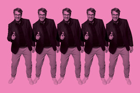 Marc Meyers at Luxembourg Art Week. Photo: Maison Moderne