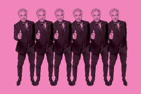 Marc Schumacher at Luxembourg Art Week. Photo: Maison Moderne