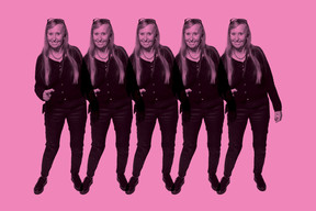 Martine Vermast at Luxembourg Art Week. Photo: Maison Moderne