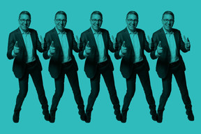 Sven Clement at Luxembourg Art Week. Photo: Maison Moderne