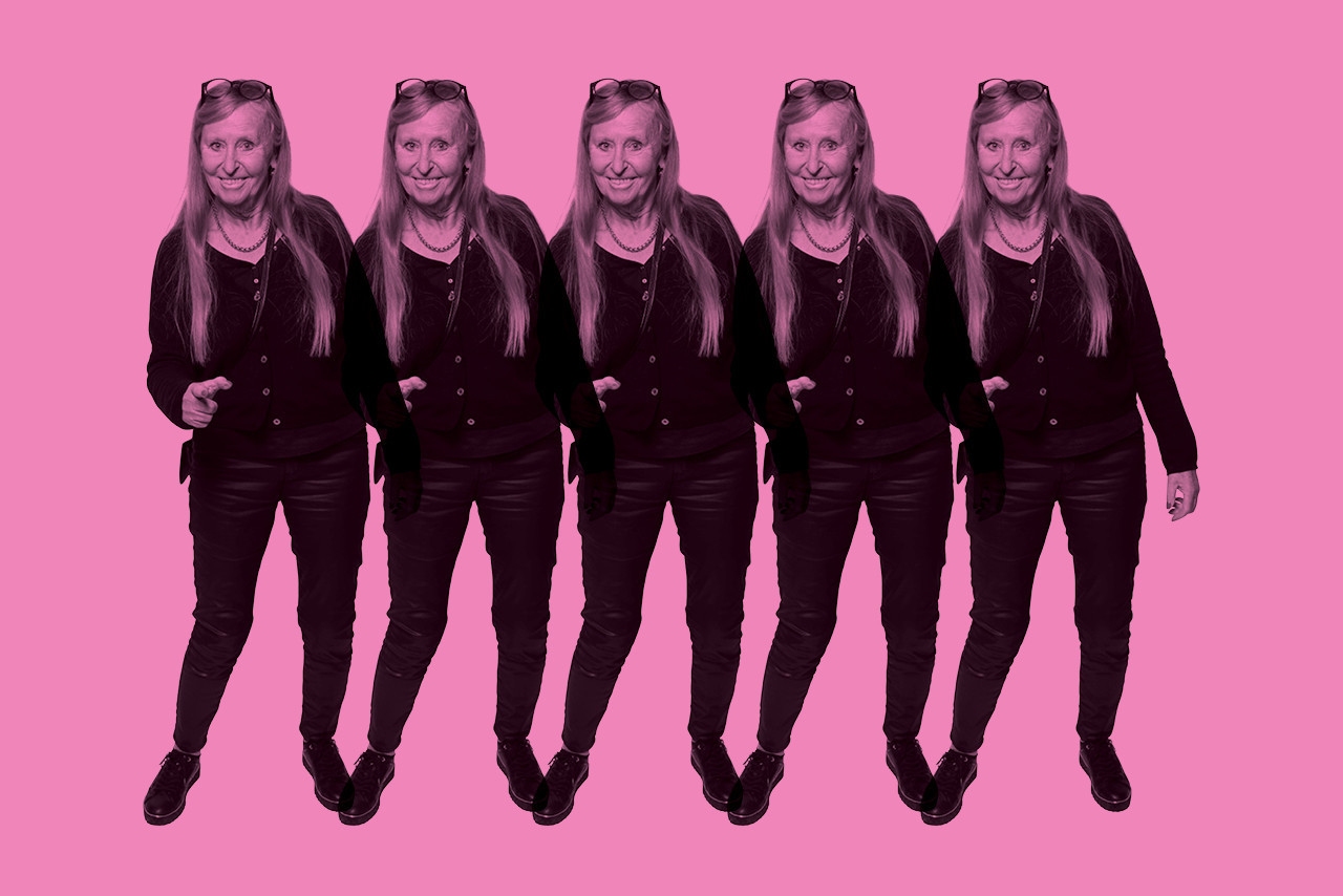 Martine Vermast at Luxembourg Art Week. Photo: Maison Moderne