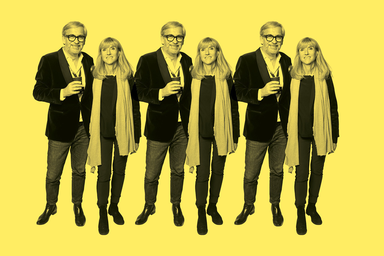 Mike Koedinger and Caroline Mart at Luxembourg Art Week. Photo: Maison Moderne