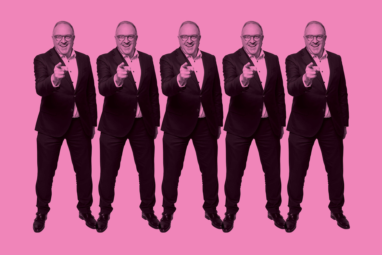 Pierre Ahlborn at Luxembourg Art Week. Photo: Maison Moderne