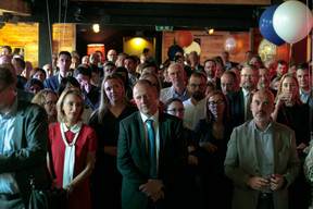 Attendees seen at Alfi’s 35th anniversary celebration, 6 July 2023. Photo: Alfi