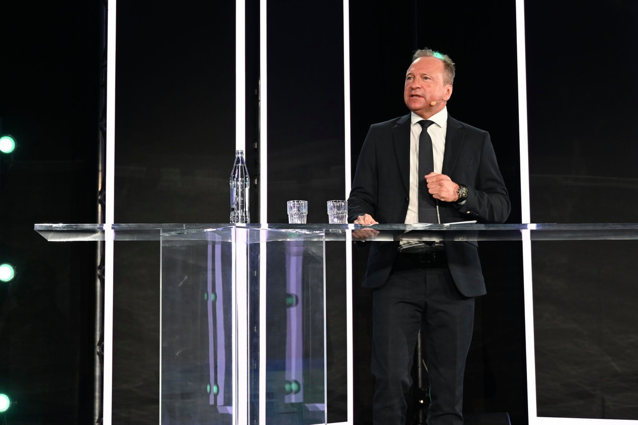 “Our funds get sold in over 80 countries worldwide, but our ambition is to expand Luxembourg’s reach even further,” said finance minister Gilles Roth during the Alfi Global Asset Management conference. Photo: Alfi