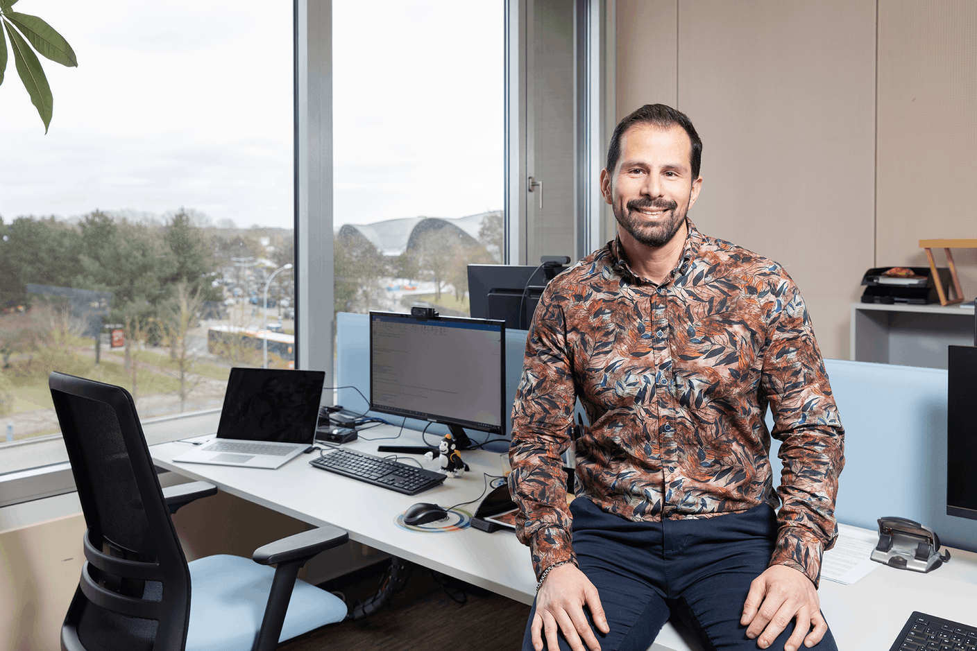 Luis Salerno est Head of Communications de l’ALFI, l’Association de l’industrie des fonds luxembourgeois. (Photo: Maison Moderne)