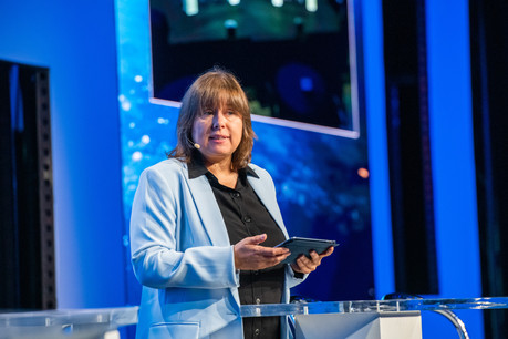 «Les percées technologiques et l'innovation se produisent souvent en période de perturbations et nous pouvons nous attendre à voir la transformation numérique s'accélérer», résume Corinne Lamesch en écho à la situation actuelle. (Photo: Keven Erickson)