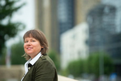Corinne Lamesch, présidente de l’Alfi, estime que la compétitivité du secteur passe par le développement de nouveaux créneaux. (Photo: Anthony Dehez)