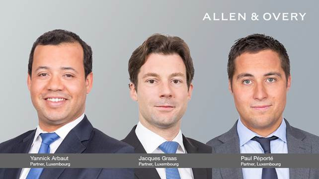 Trois associés viennent grossir les rangs de la direction luxembourgeoise, portant à 14 le nombre d’associés. (Photo: Allen & Overy)
