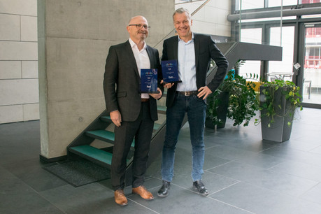 POST a remporté 2 awards lors des Cisco Partner Awards 2019 : Partner of the Year Belux & Meraki Partner of the Year (Crédit : POST Luxembourg)