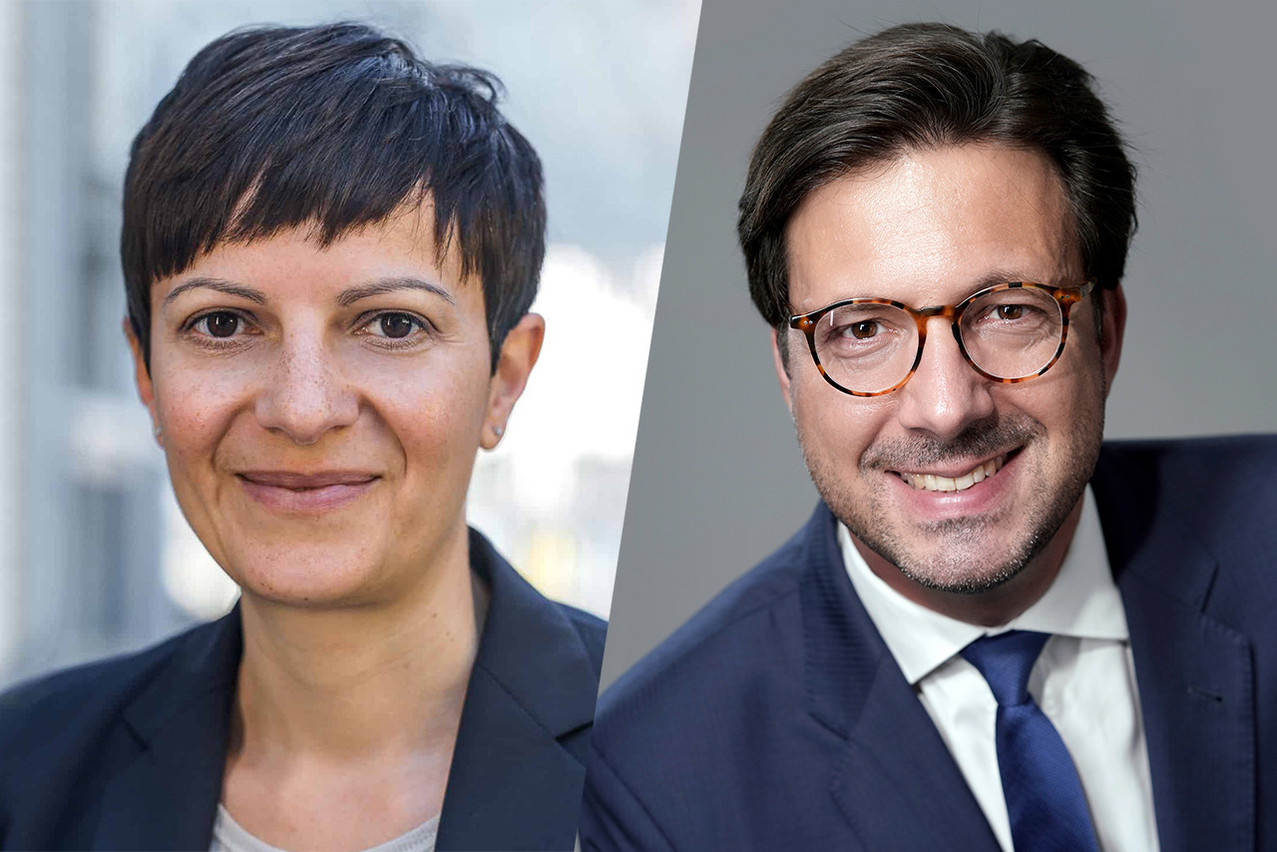 With Allianz Core Private Markets Fund’s swap structure, “a broader client group can benefit from long-term growth potential and portfolio diversification,” commented Edouard Jozan (right), head of distribution Europe at Allianz Global Investors. “We see more and more interest of clients in evergreen funds,” head of private markets solutions Raluca Jochmann added. Photos: Allianz; Montage: Maison Moderne