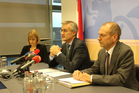 Aloyse Weirich, ici aux côtés du ministre de la Justice Felix Braz en 2017, reprend le flambeau laissé par Romain Schintgen. (Photo: SIP/Archives)