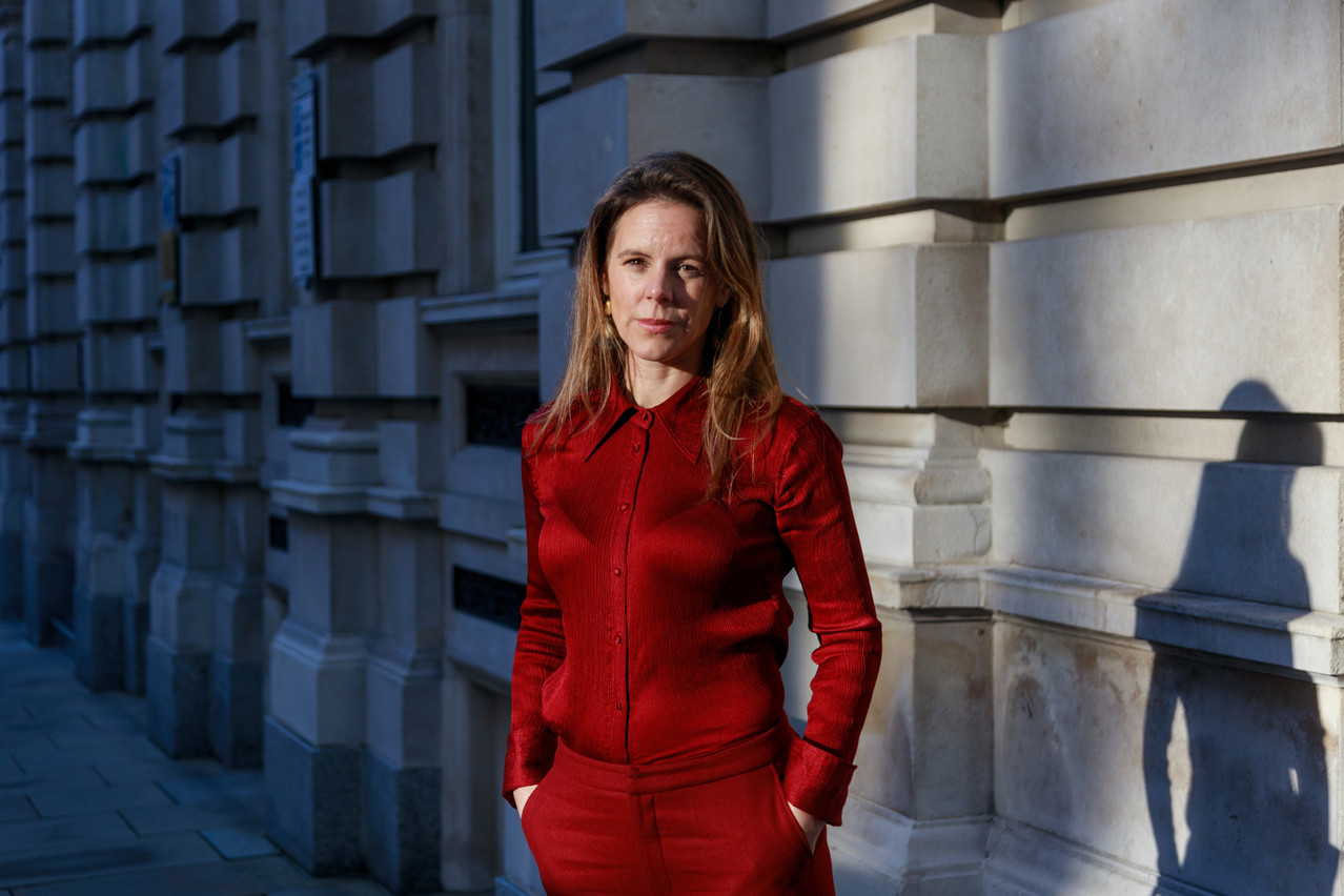 Delano sat down with Jill Rootsaert, head of ETF distribution for Benelux at JP Morgan Asset Management in Luxembourg, to discuss active ETFs, on 11 July 2023. Jeremie Souteyrat/Maison Moderne