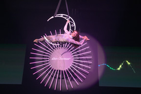  One of the performers of the Cirque du Lux group. Photo: Alter Domus